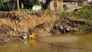 Nangkap Ikan Di Sungai Yang Gacor || bapak pejuang rupiah