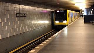 Berlin Underground, Senefelder Platz Station, U-Bahn, Berlin tube