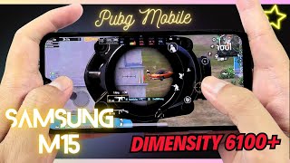 Test game PUBG Mobile trên Samsung Galaxy M15 chip Dimensity 6100+