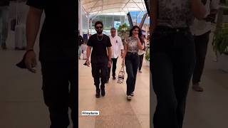 Allu Arjun &Wife Sneha Reddy Spotted airport #alluarjun #snehareddy #shorts #southactresses #pushpa2