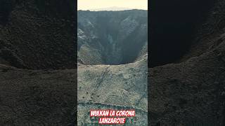 Lanzarote - Wulkan La Corona #lanzarote #podróże #travel #wyspykanaryjskie #drone #lacorona