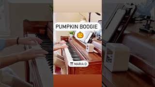 PUMPKIN 🎃BOOGIE -Traditional |🎹Maria D #piano #pianomusic #pianocover #easypiano  #pianoadventure