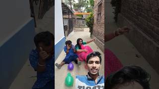 🎈🤪Balloons challenge kon jeetega 🏆 #balloon #funny #comedy #ballon #ballooon  #shortvideo #shorts