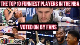 Fan Vote: Top 10 Funniest Players in the NBA