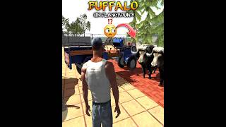 Buffalo In My Playground 🐃😂 || Indian Bike Driving 3D #viral #shorts