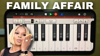 Recreating “FAMILY AFFAIR SONG” Easiest way on Garageband!