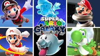 SUPER MARIO GALAXY SERIES - All Powerups