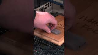 How to Get a Dark Engraving on Bamboo #shorts