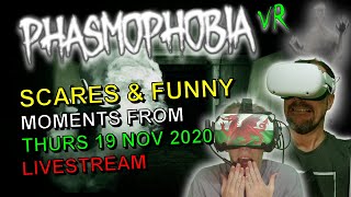 Phasmophobia Scares & Funny Moments - 19th Nov 2020