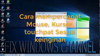 Mouse Laptop Lambat!  Begini Cara Mempercepatnya