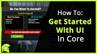 Core Games UI Tutorial - Getting Started For Beginners (Step-By-Step)