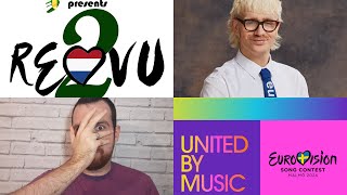 #REVU2​​ Eurovision Ireland reacts to Netherlands 2024 - Joost Klein - Europapa