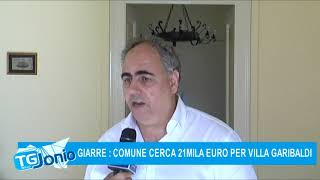 2 GIARRE COMUNE CERCA 21MILA EURO PER VILLA GARIBALDI TG DELLO JONIO 19 06 2018