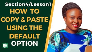 👉HOW TO COPY & PASTE USING THE DEFAULT OPTION