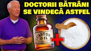 DOCTORII BĂTRÂNI AMESTECĂ ULEI DE RICIN CU BICARBONAT DE SODIU PENTRU A TRATA ACESTE 19 BOLI...