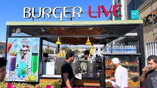 burger live and The best samosa #samosa #bestsamosa #uae #dubaivlog #dubaivisitvisa