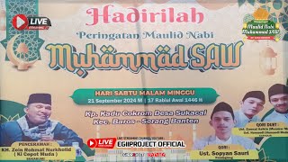 🔴 LIVE STREAMING - MAULID NABI MUHAMMAD S.A.W 1446 HIJRIAH | Kp. KADU COKROM SUKACAI BAROS