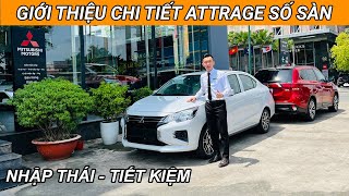 Mitsubishi Attrage Số Sàn 2024. Nhập Thái, Niêm yết 380 triệu có gì nổi bật? #attrage #attrage2023