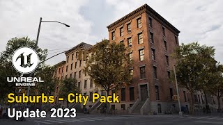 [UE5] Suburbs City Pack - Presentation (Update 2023)