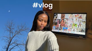 #vlog : went to see the doctor, bts as a hair influencer, skincare routine, gym + more!