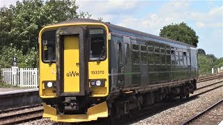 Huge variety of trains at Dawlish Warren July 2017