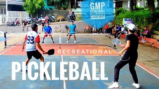 PICKLEBALL BANDUNG REC PLAY | Teguh|Arrie v Rudini|Bastian | Pickleball Indonesia