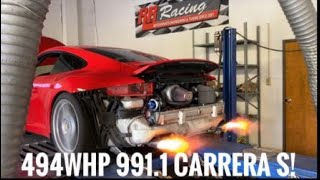 RR Racing Supercharged Porsche 991.1 Carrera S Dyno Record!