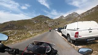 Montenegro Durmitor P14 road part .2  Triumph Speed Triple 1050 chasing Street Triple 765R.