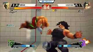 Bonchan (Sagat) vs Alex Valle (Hugo) - EVO 2015 USF4 - 720p/60fps