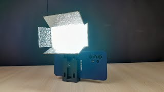 How to make video light for mobile|LED Light|Video light