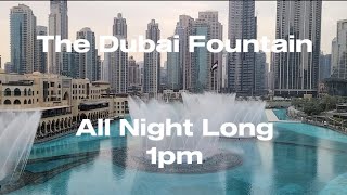 The Dubai Fountain - All Night Long (daytime)