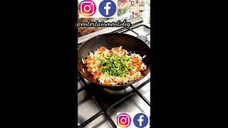 Chicken Fried Rice Recipe | Restaurant Style Fried Rice | Egg Fried Rice | #shorts