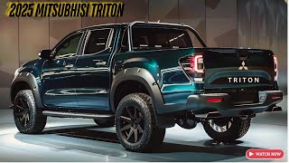 ПЕРВЫЙ ВЗГЛЯД! Представлен Mitsubishi Triton 2025 года — лучше, чем Hilux и Ford Ranger?