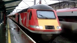 43308 & 43302 at Carlisle Station. 05/12/15