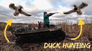 DUCK HUNTING with a 8X8 ARGO!