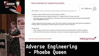 BSides Belfast 2018: Adverse Engineering by Phoebe Queen