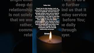 Sunday Prayer for you