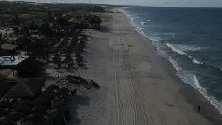 Drone Tello na praia