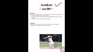 Accident - ipc sec 80 #law #education #motivation #study #english #lawyer #exam