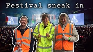 SNEAKING INTO A MUSIC FESTIVAL AS BIN MEN