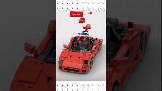 LEGO Ferrari F40! (render 2)