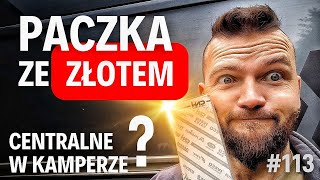 #113 Dostałem paczkę ze złotem!🤣 Czy Majowóz jeszcze kiedyś ruszy? Centralne ogrzewanie w vanie? 🤔