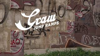 WALL RIDING WITH GRAW JUMP RAMPS #shorts