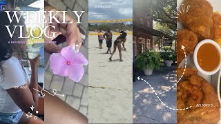 🌸 Weekly vlog | top golf, daytrip to Savannah,GA, volleyball, celebrating my grandfather’s 85th bday