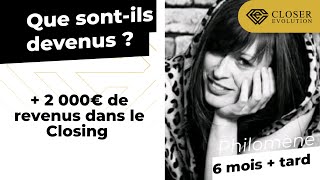 + 2 000€ de revenus dans le Closing : découvrez le parcours de Philomène