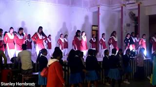 // Program // Indoor stadium Dumka.  💃 💃 💃 +2 Girls School Dumka 💃 💃 💃 Dance  video