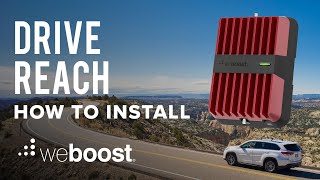 How to Connect the Updated Drive Reach Booster | weBoost