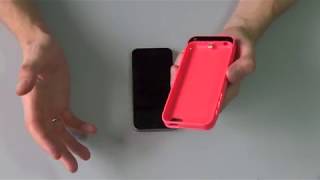 Чехол аккумулятор для iPhone 5 5S 5C SE 4200 Mah красный