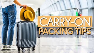 Packing Tips For Flying On Your Next Flight With Carry On Only