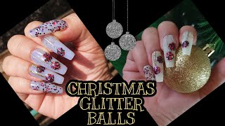 CHRISTMAS GLITTER BALLS